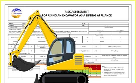 hitachi mini excavator risk assessment|hitachi safety and health training.